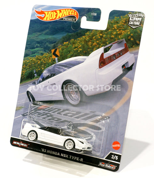 Hot Wheels Mountain Drifters 03 Honda NSX Type R Car Culture Diecast White NSX